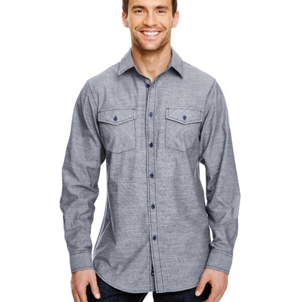 Men's Chambray Woven Shirt Thumbnail