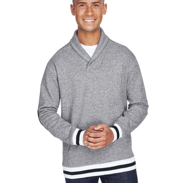 Adult Peppered Fleece Shawl Collar Thumbnail