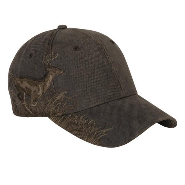 Running Buck Structured Mid-Profile Hat Thumbnail
