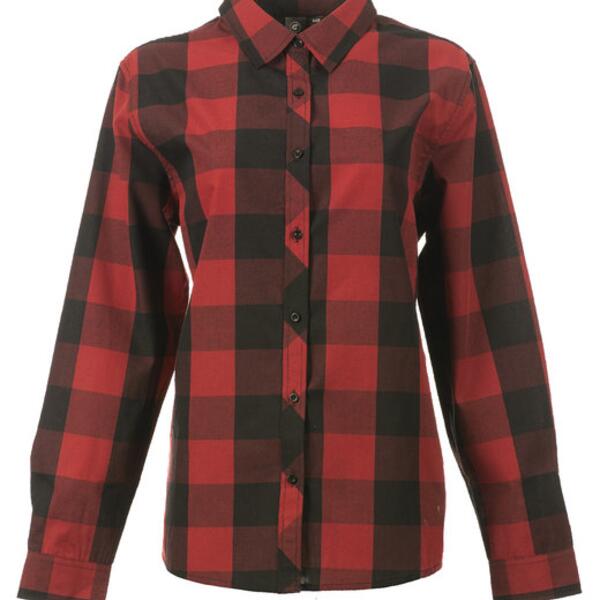 Ladies' Buffalo Plaid Woven Shirt Thumbnail