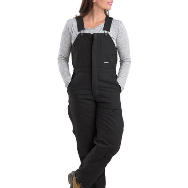 Ladies' Softstone Duck Insulated Bib Overall Thumbnail