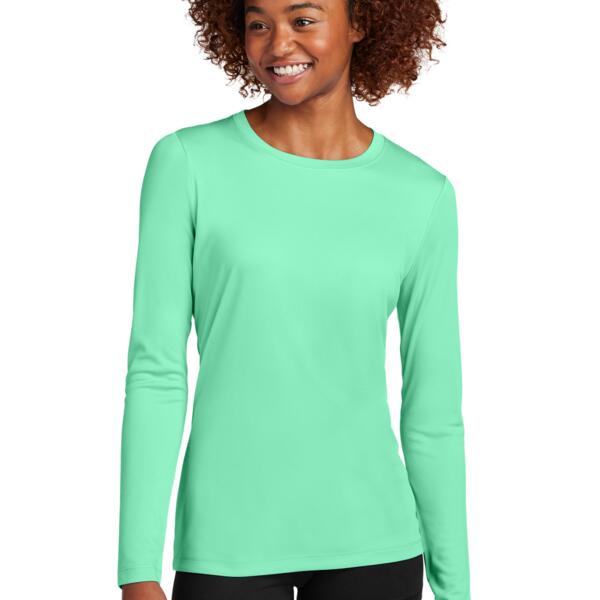 Sport Tek Women's Posi UV ® Pro Long Sleeve LST420LS Women's Posi UV ® Pro Long Sleeve Thumbnail