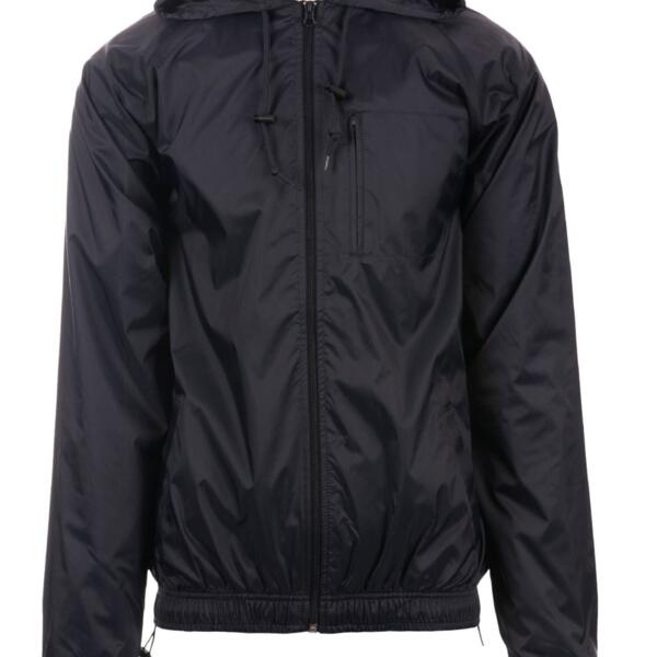 Men's Nylon Hooded Coaches Jacket Thumbnail