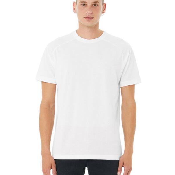 Men's Heather CVC Raglan T-Shirt Thumbnail