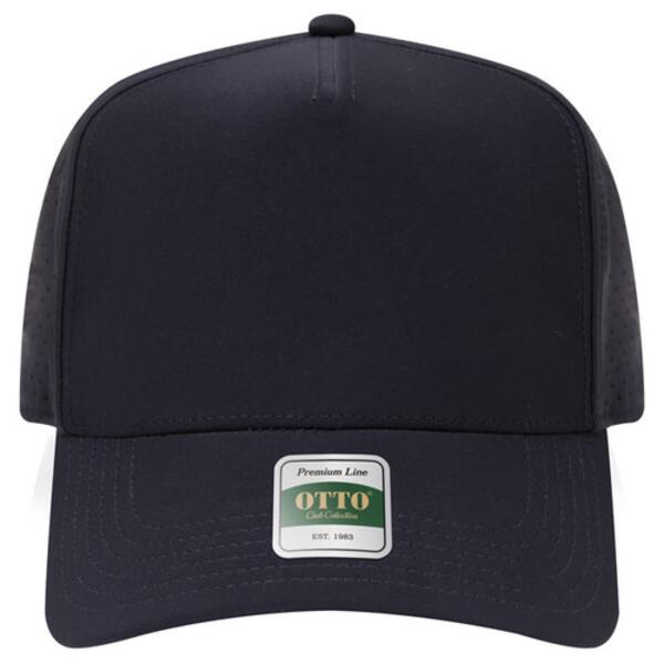 OTTO CAP® Club Collection 5 Panel Mid Profile Perforated Cap Thumbnail