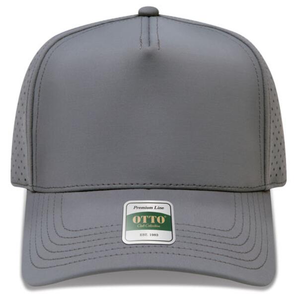 OTTO CAP® Club Collection 5 Panel Mid Profile Perforated Cap Thumbnail