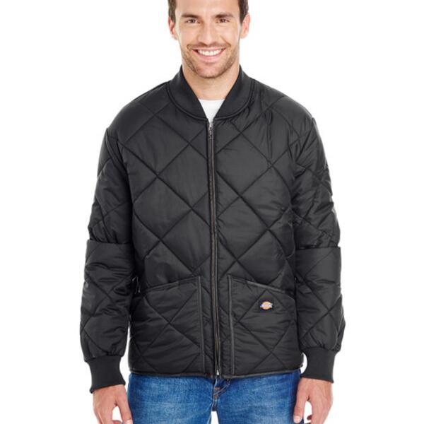 Men's  Diamond Quilted Nylon Jacket Thumbnail