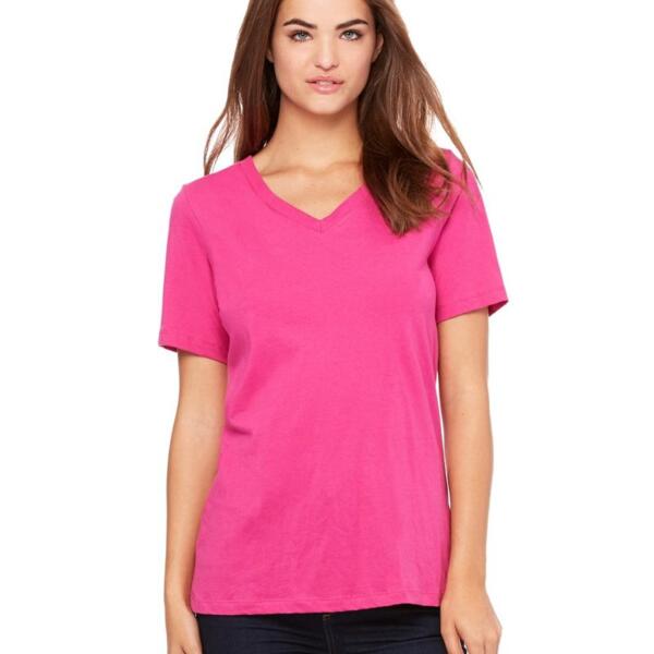 Women’s Relaxed Jersey V-Neck Tee Thumbnail
