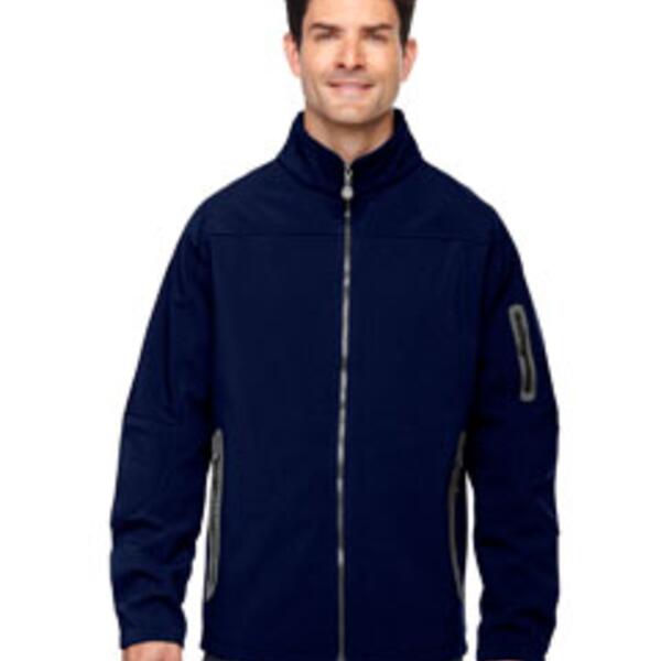 Men's Three-Layer Fleece Bonded Soft Shell Technical Jacket Thumbnail