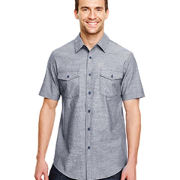 Men's Chambray Woven Shirt Thumbnail