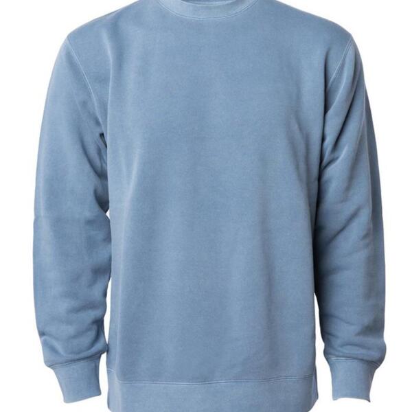 Independent Trading Co. Unisex Midweight Pigment-Dyed Crewneck Sweatshirt PRM3500 Unisex Midweight Pigment-Dyed Crewneck Sweatshirt Thumbnail
