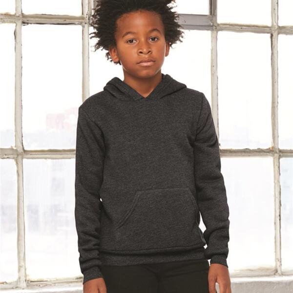 Bella + Canvas Youth Sponge Fleece Hoodie Sweatshirt 3719Y Youth Sponge Fleece Hoodie Sweatshirt Thumbnail