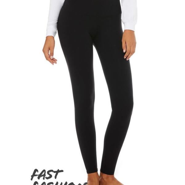 Bella + Canvas Women's FWD Fashion High Waist Fitness Leggings 0813 Women's FWD Fashion High Waist Fitness Leggings Thumbnail