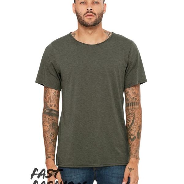 Bella + Canvas Unisex FWD Fashion Triblend Raw Neck Tee 3414 Unisex FWD Fashion Triblend Raw Neck Tee Thumbnail