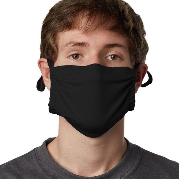 Hanes 2-Ply Cotton Pocket Face Mask MKPKCR 2-Ply Cotton Pocket Face Mask Thumbnail