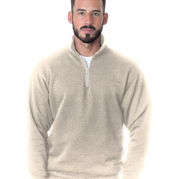 Unisex USA Made Quarter-Zip Pullover Sweatshirt Thumbnail