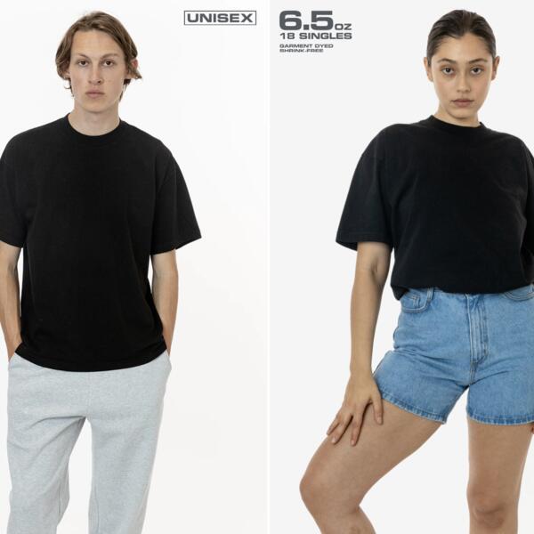 LA APPAREL - 6.5oz - SHORT SLEEVE 1801GD LA APPAREL - 6.5oz - SHORT SLEEVE Thumbnail