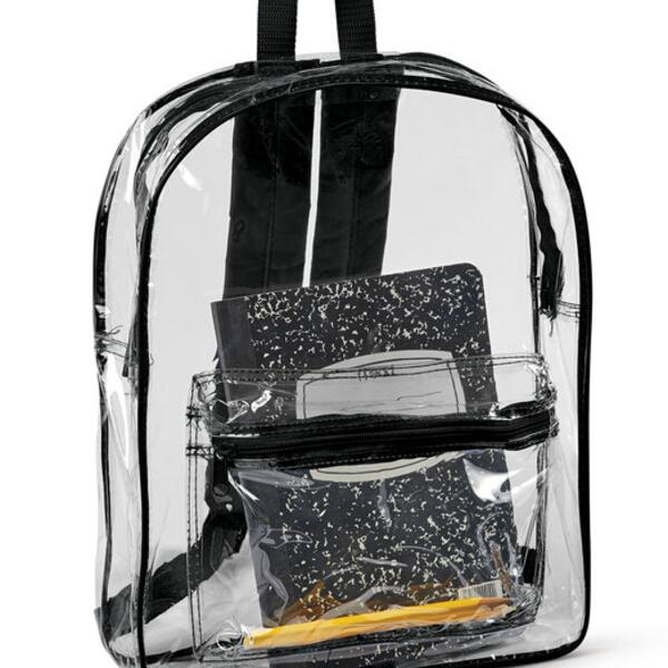 Clear PVC Backpack Thumbnail