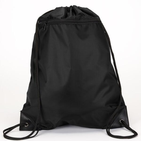 Zipper Drawstring Backpack Thumbnail