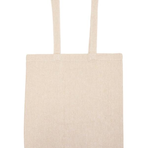 Lightweight Recycled Canvas Over the Shoulder Extended Handle Tote Bag Thumbnail
