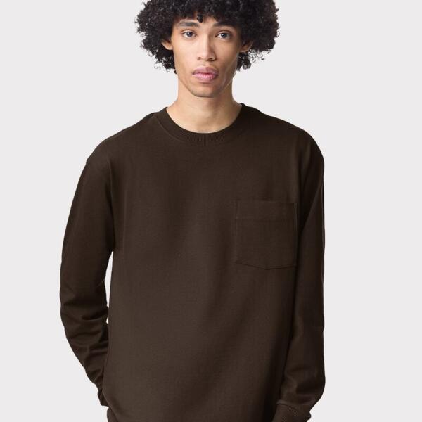 American Apparel Unisex Super Heavyweight Long Sleeve Pocket Tee 9410 Unisex Super Heavyweight Long Sleeve Pocket Tee Thumbnail