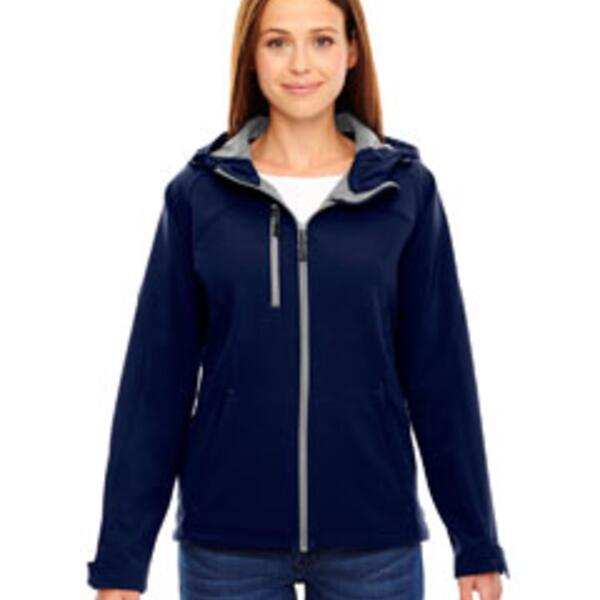 Ladies' Prospect Two-Layer Fleece Bonded Soft Shell Hooded Jacket Thumbnail