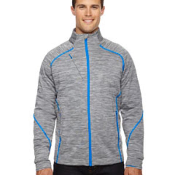 Men's Flux Mélange Bonded Fleece Jacket Thumbnail