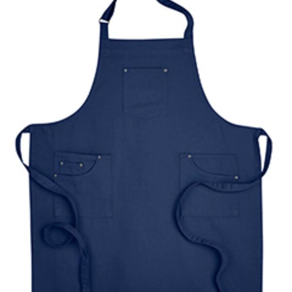 Unisex Cotton Chino Bib Apron Thumbnail